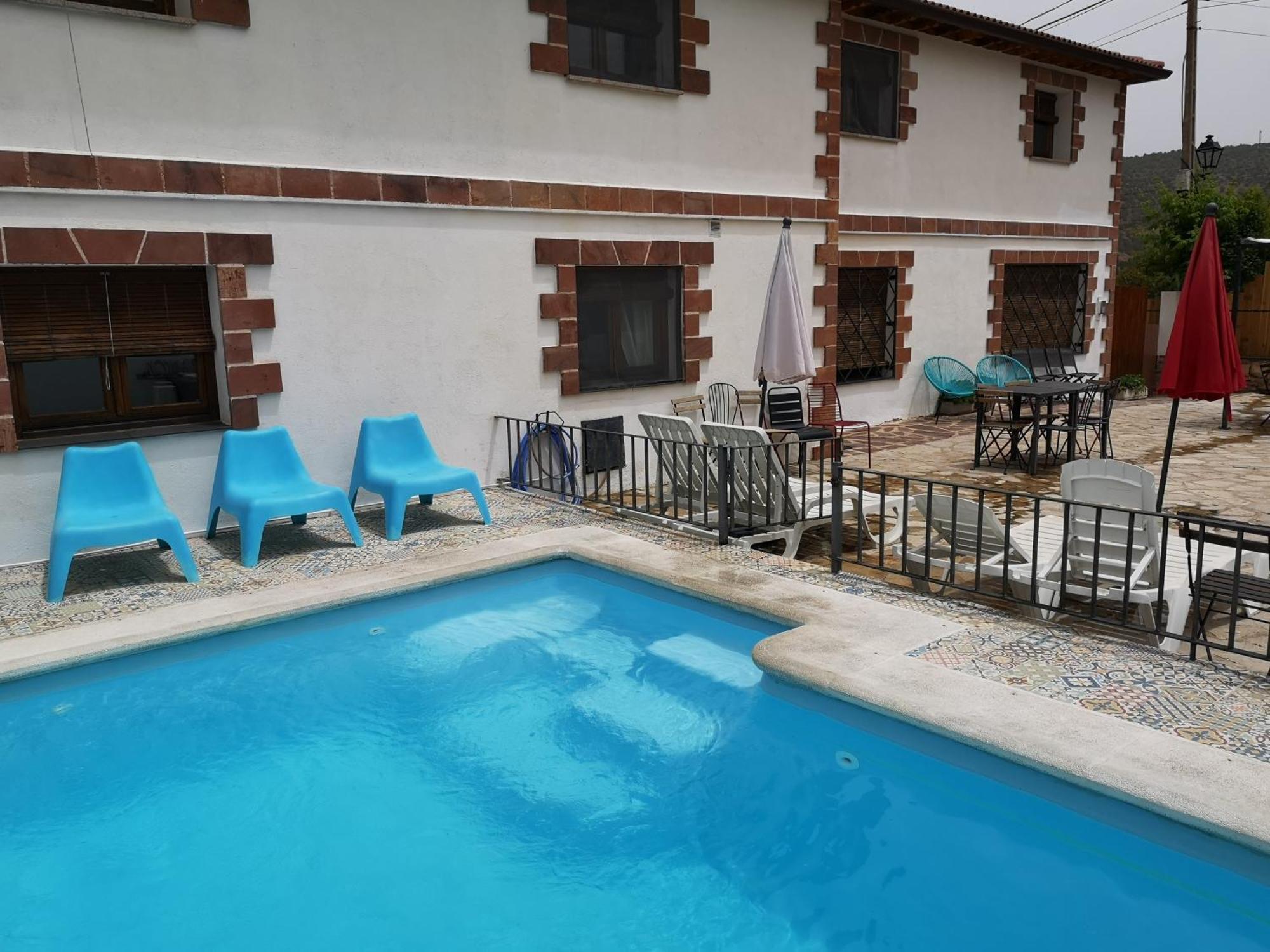 La Casa Blanca Del Alto Tajo Guest House Ablanque Екстериор снимка